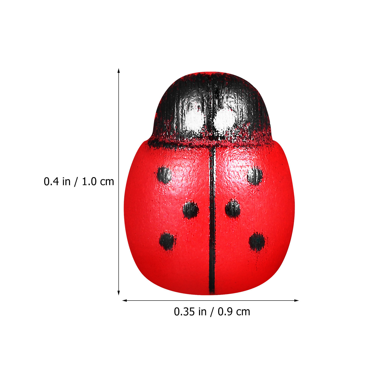 400Pcs Wooden Bee Ladybug Stic - đánh giá và giá Embellishment Crafts