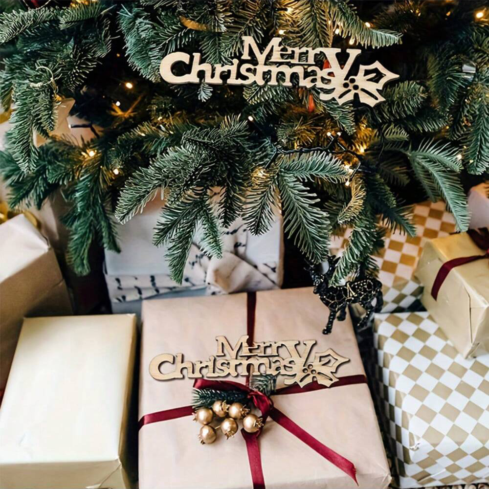 10/20/100Pcs Merry Christmas W - đánh giá và giá Embellishments For Scrapbooking