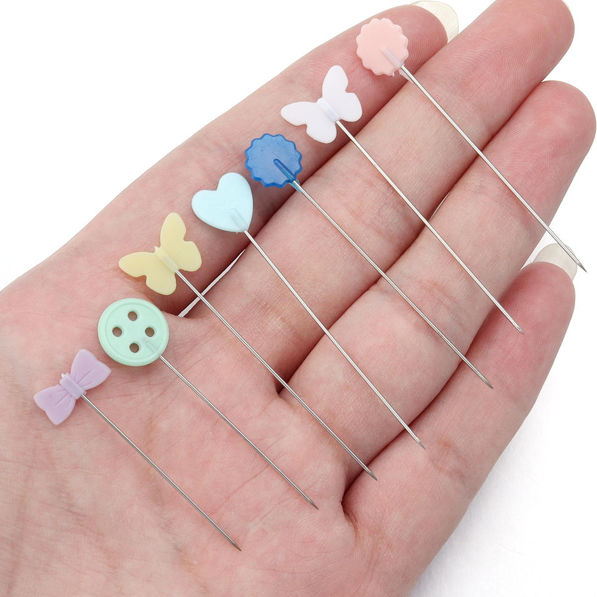 50pcs/box Stainless Steel Dres - đánh giá và giá Craft Embellishment Storage