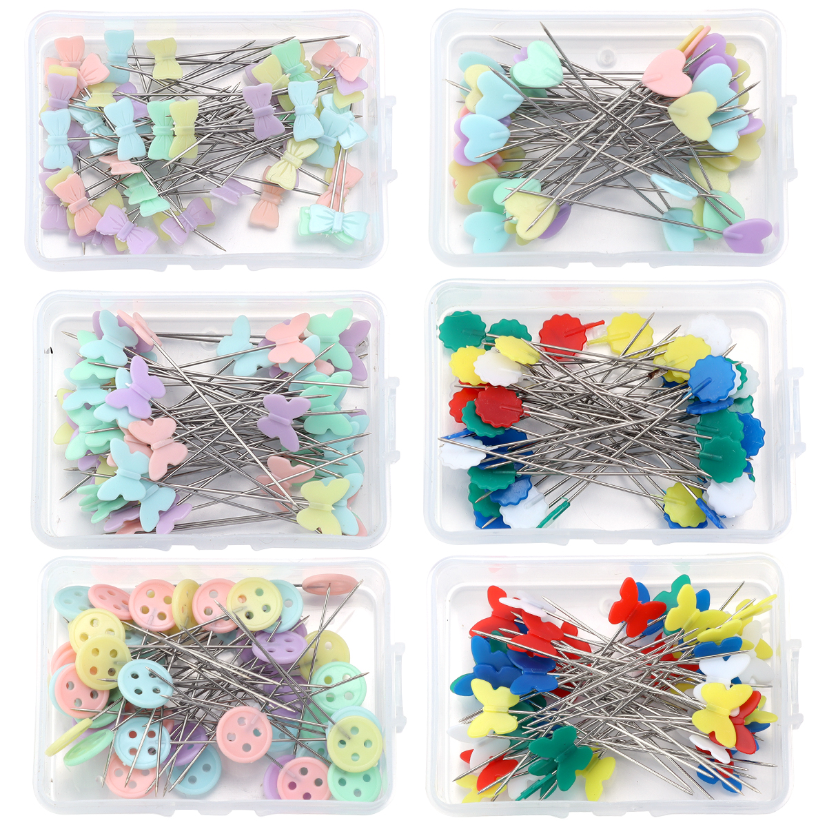 50pcs/box Stainless Steel Dres - đánh giá và giá Craft Embellishment Storage